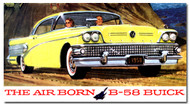 Buick Vintage 1958 Metal Sign