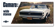 Chevrolet Camaro Vintage 1967 Metal Sign