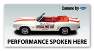 Camaro Vintage 1969 Metal Sign
