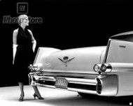 1957 Cadillac Coupe DeVille Poster