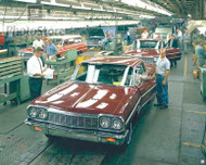 1964 Chevrolet Impala Production Poster