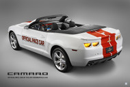 2011 Chevrolet Camaro Indy 500 Pace Car Poster