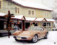 1970 Chevrolet Corvette Stingray Coupe Poster