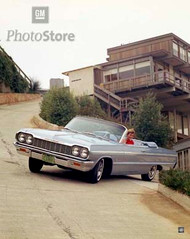 1964 Chevrolet Impala SS Convertible Poster
