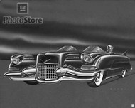 1950 Cadillac Design Proposal Artwork Poster