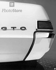 1965 Pontiac GTO Badge Detail Poster
