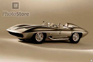 1958 Chevrolet Corvette Sting Ray Racer I Poster