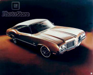 1970 Oldsmobile Cutlass Holiday Coupe Poster