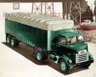 1954 GMC Cab Over Engine Tractor Poster