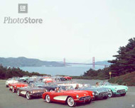 1956 Chevrolet Corvette Coupe Models Poster