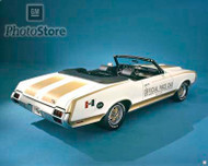 1972 Oldsmobile Cutlass Supreme Pace Car Poster