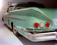  1958 Chevrolet Bel Air Impala Coupe Poster