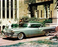 1958 Buick Roadmaster Riviera Coupe Poster
