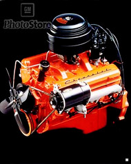 1955 Chevrolet V8 Engine (Restored) Poster
