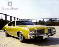 1971 Oldsmobile Cutlass S Holiday Coupe Poster