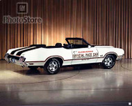 1970 Oldsmobile 442 Convertible Pace Car Poster