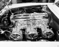  1953 Chevrolet Corvette Motorama Engine Poster