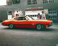 1970 Oldsmobile Cutlass S Holiday Coupe Poster