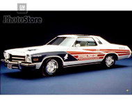 1975 Buick Century Custom Coupe Indianapolis 500 Pace Car Poster