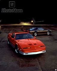 1987 Pontiac Firebird Models Poster