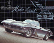  1963 Chevrolet Corvette Mako Shark I Poster