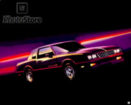 1985 Chevrolet Monte Carlo SS Coupe Poster