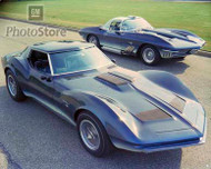 1960s Chevrolet Mako Shark Concept Cars Poster