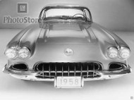 1958 Chevrolet Corvette Convertible Poster