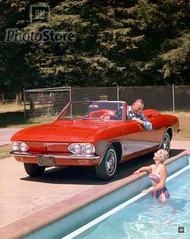 1965 Chevrolet Corvair Monza Convertible II Poster