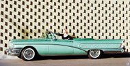 1958 Buick Convertible Poster
