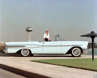 1957 Pontiac Star Chief Convertible Outside Poster