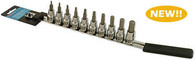 CruzTools 10 Piece Hex Bit Set Imperial Snap On style