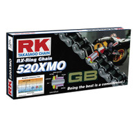 RK Chain 520XMO 120 Link Gold