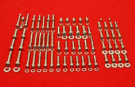 Suzuki RM465 RM500 81 - 84 Polished Stainless Steel Engine Bolt Kit