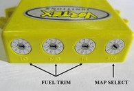 Fuel trim pots Low Mid Hi, X-10 map switch