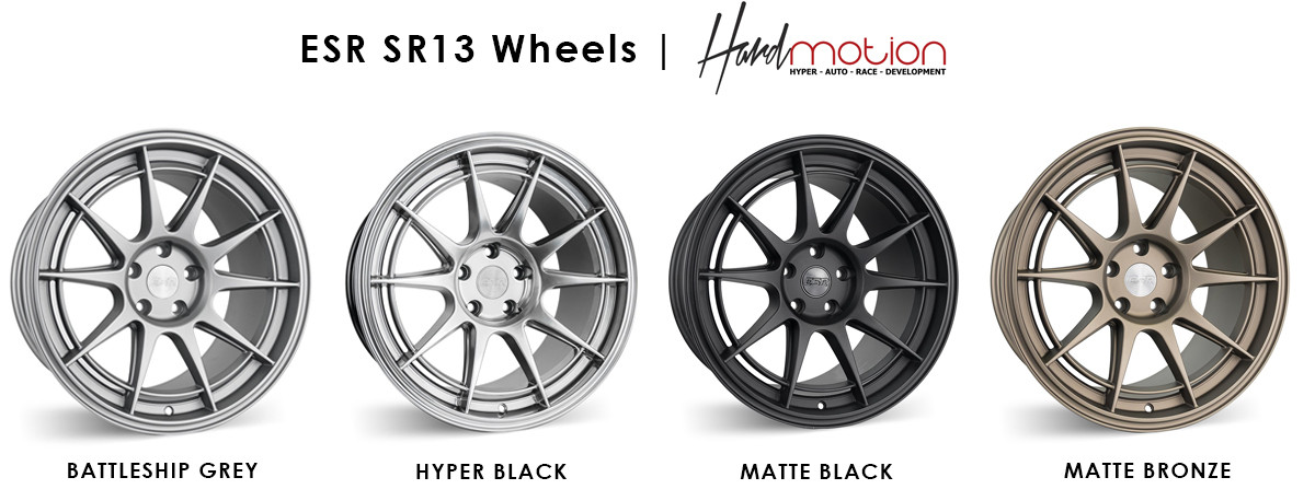 ESR SR13 Wheels Colors