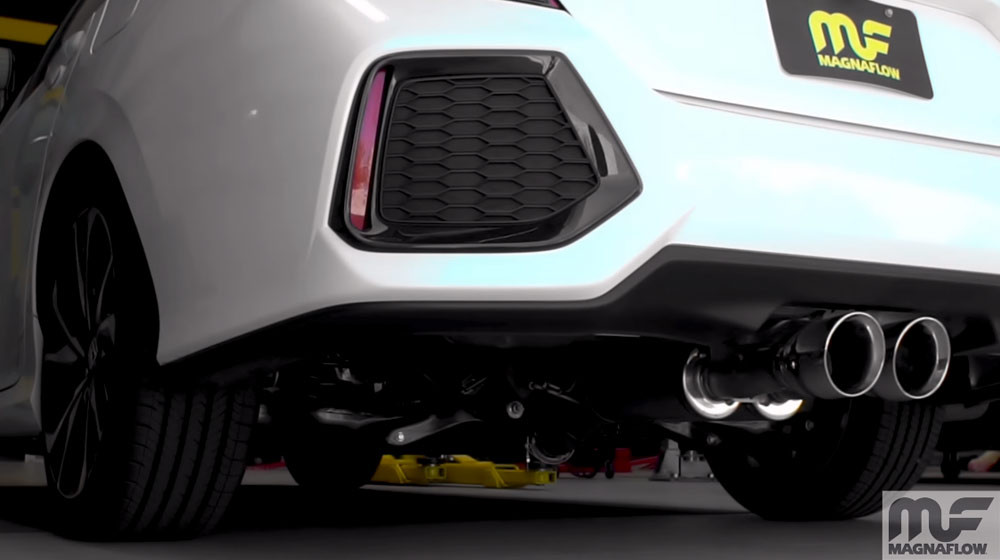Magnaflow Competition Series 2017 Honda Civic Si Sedan Exhaust 1 5l