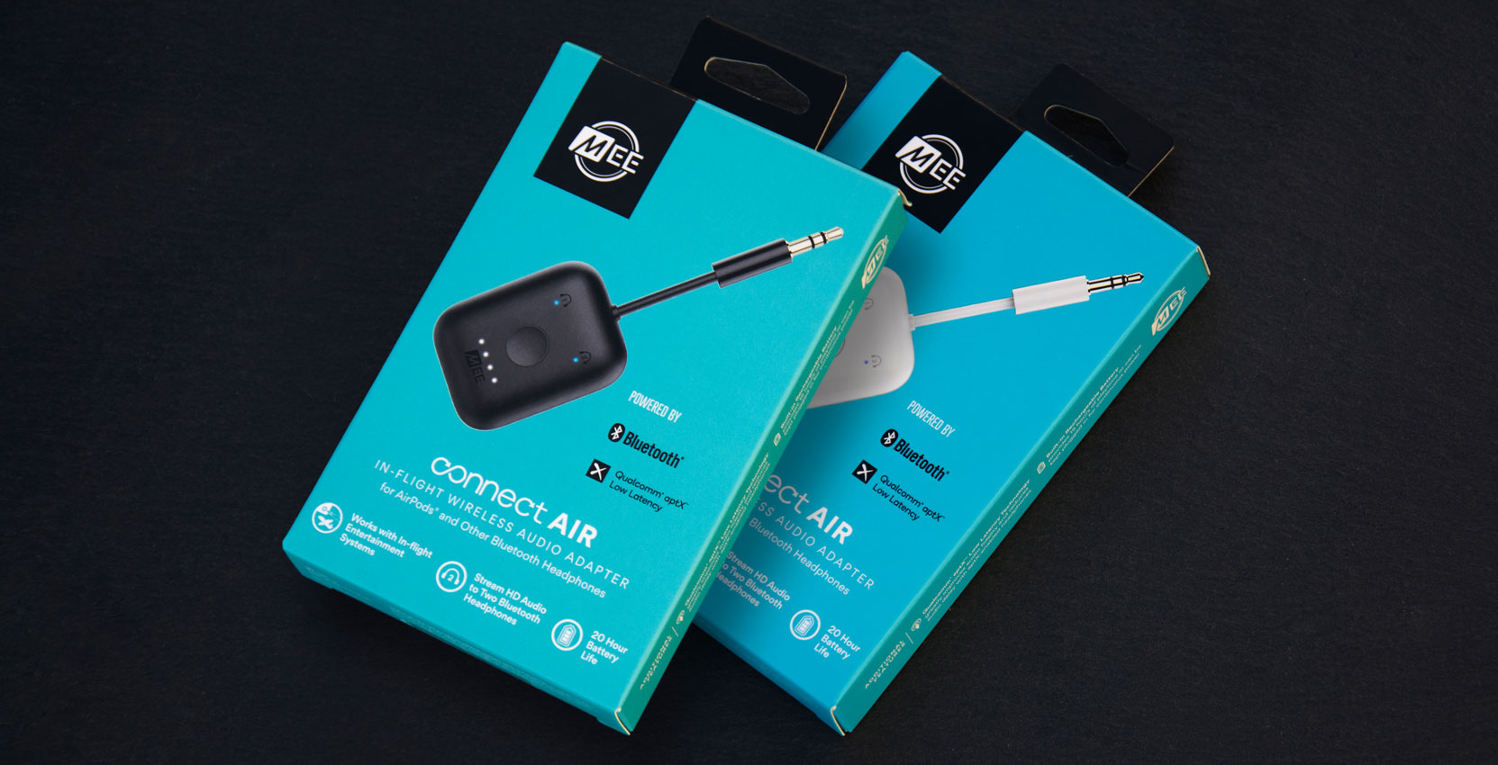 MEE audio Connect Air In-Flight Bluetooth Wireless Audio Transmitter Adapter