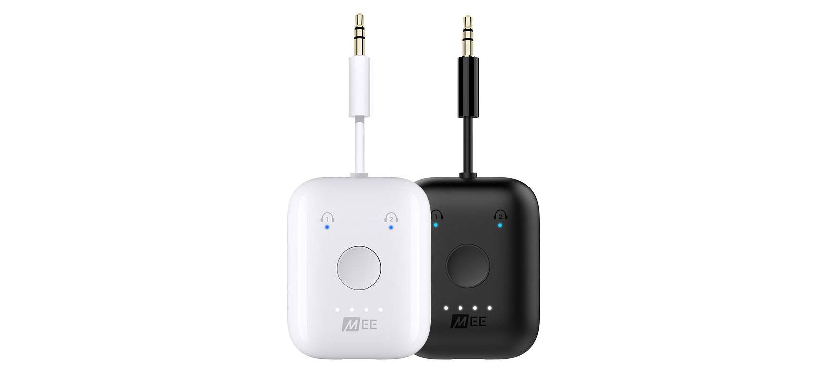 YMOO Bluetooth Adapter 5,3 für TV an Zwei Bluetooth Kopfhörer,3,5