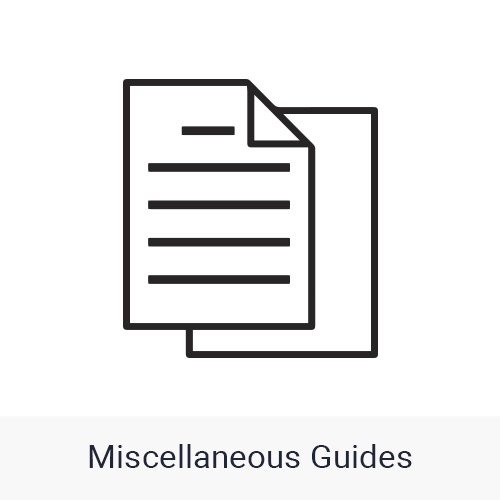 Miscellaneous Guides
