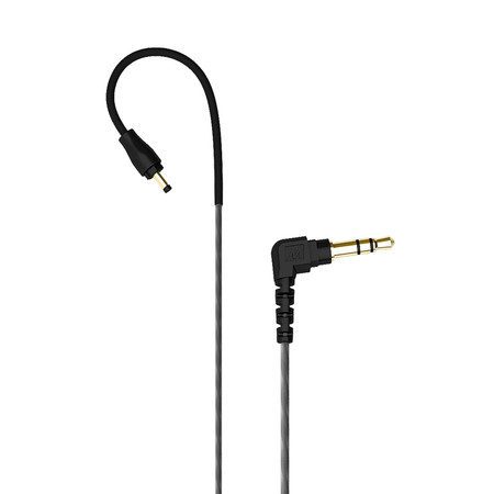Stereo-to-Mono Audio Cable for Single-Ear Monitoring for MX PRO and M6 PRO In-Ear Monitors (Black)