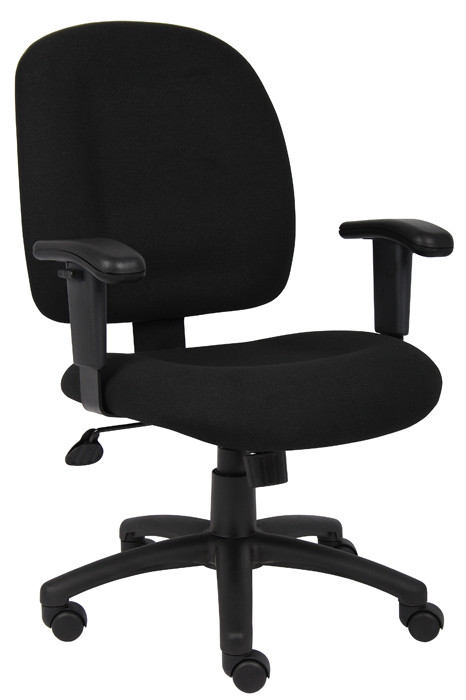 Boss Task Chair With Adjustable Arms - Everything For Offices