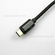 NEW LOT 1M/2M Nylon USB-C Type C to USB 2.0 A Data Charge Cable for mobile phones