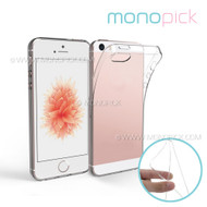 MONOPICK Hybid Transparent Crystal Clear Soft TPU Silicone Rubber Cover Case for iPhone