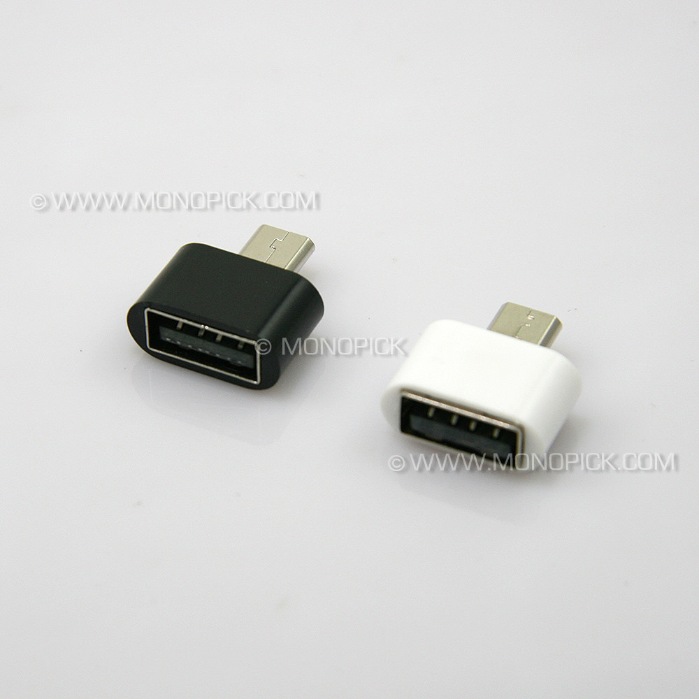 2 Pack Micro-USB Male to USB 2.0 Female Host OTG Adapter Cable for Nexus 7