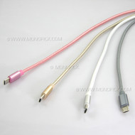 LOT NEW 1M/2M/3M micro USB Strong Braided Heavy Duty Nylon USB 2A Quick Charge Data Sync Cable for phones