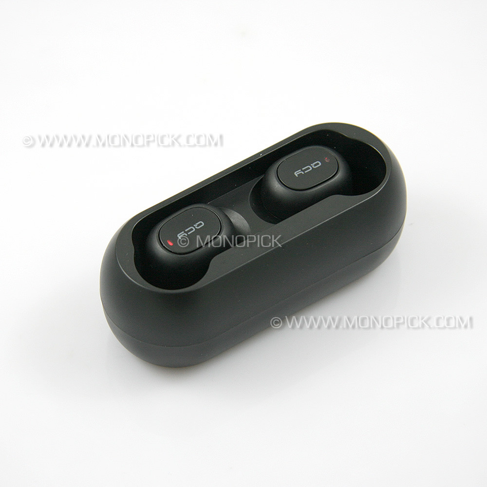 TWS Mini QCY-T1C True Wireless Bluetooth v5 Stereo Headset Handsfree  Earphones In-Ear Earbuds - monopick