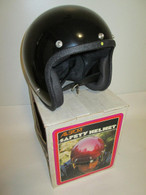  NOS Vintage BUCO All Sport Black Motorcycle Helmet