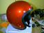 NOS New Vintage BUCO Shoei Red Metalflake Motorcycle Helmet