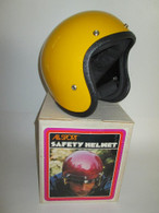  NOS Vintage BUCO Allsport Yellow Motorcycle Helmet
